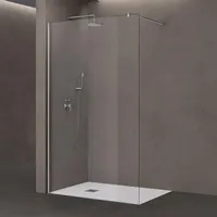 Doporro Luxus Duschwand für Dusche Duschabtrennung 70x200cm Walk-In Dusche