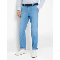 EUREX BY BRAX Herren, Flatfronthose Style THILO BLEACHED, denim