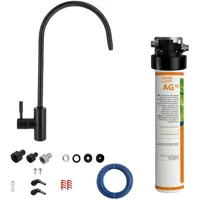 BieTal Untertisch Wasserfilter schwarz 20 cm x 10 cm