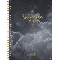 Brunnen Schülerkalender Style (2025/2026) "Clouds", 2 Seiten = 1