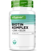 Vit4ever Biotin + Selen + Zink & 365 Tabletten