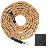 Vevor Kletterseil Fitness-Trainingsseil Fitnessstudio, 6,1 m Länge, 38 mm
