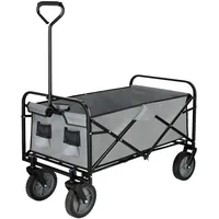 SPRINGOS Bollerwagen Handwagen Transportwagen Gartenwagen mit Griff Tragfähigkeit bis