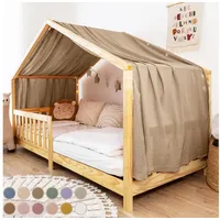 Lilimaus Hausbett Himmel [in 12 Farben] Betthimmel Hausbett aus