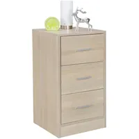 KADIMA DESIGN Nachtschrank FOGGIA 37,5 x 68 x 35