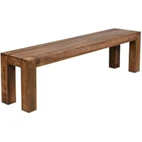 KADIMA DESIGN Esszimmer Sitzbank MUMBAI Massiv-Holz Sheesham 160 x