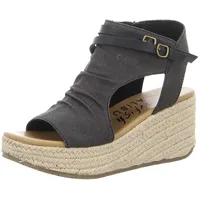 Blowfish Malibu Damen Lacey-c-Rope Espadrille Keilsandalen, Schwarz, 40 EU