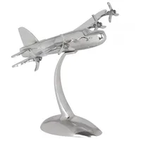 KADIMA DESIGN Design Deko Flugzeug Propeller aus Aluminium Farbe