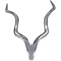KADIMA DESIGN Hirschgeweih Aluminium 80x40 cm
