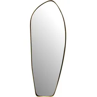 KADIMA DESIGN Wandspiegel Gold, Glas, Organisch, 33x90x3 cm Spiegel,
