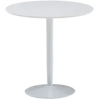 KADIMA DESIGN Esstisch Rund 75x75x74 cm Kleiner Küchentisch Hochglanz,