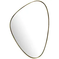 KADIMA DESIGN Wandspiegel Gold, Glas, Organisch, 46x70x3 cm Spiegel,