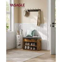 VASAGLE Schuhbank 30 x 60 x 44 cm braun