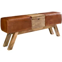 KADIMA DESIGN Design Turnbock Sitzbank Aufbewahrungsfach 120 x 29
