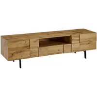KADIMA DESIGN Lowboard 160x46x43 cm Braun Holz
