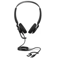 JABRA Engage 50 II Stereo Headset USB-C/A + Link-Adapter