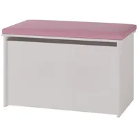 Raumhirsch furniture Spielzeugtruhe, Weiß, Holzwerkstoff, 73x40 cm, Spielzeug, Spielzeugkisten