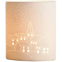 Gilde Deko Lampe Tischleuchte - Motiv: Kirche - aus