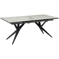 KADIMA DESIGN Esszimmertisch 180 - 260 cm weiß
