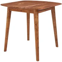 KADIMA DESIGN Esszimmertisch WL5.571 80x78x80 cm Massivholz Tisch, Designer