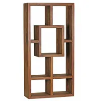 KADIMA DESIGN Bücherregal MUMBAI Massiv-Holz 90 x 180 cm