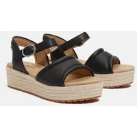 Timberland Santorini Sun Backstrap Sandalen - Black Full Grain