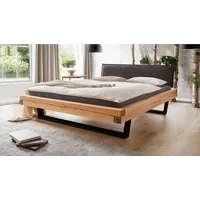 Massivart® Massivholzbett Massivholzbett Balkenbett SVEA / Fichte geölt und