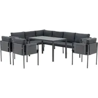 Gardissimo "Sorrent Dining Lounge mit Ecksofa - Esstisch, 3