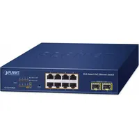 Planet 8-Port 10/100/1000T 802.3at Managed L2 Gigabit Ethernet (10/100/1000)