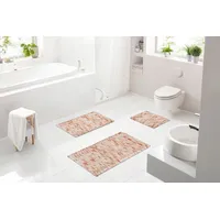 GRUND Badematte Leonie Braun 65 x 115 cm