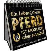 Lappan Verlag Pferdemädchen 2026 - Ein Leben ohne Pferd