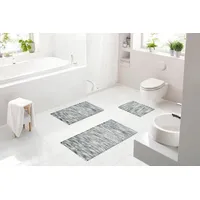 GRUND Badematte Leonie Grau 60 x 90 cm