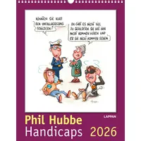 Lappan Verlag Handicaps 2026: Monatskalender für die Wand