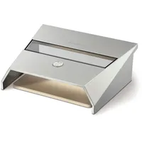 Enders Pizzastein 38 cm x 30 cm Edelstahl silberfarben
