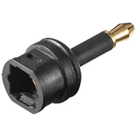 Goobay Adapter Toslinkkupplung - 3,5mm Mini Toslink-Stecker