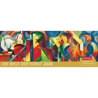 Harenberg Die Welt der Kunst Premium-Tischplaner 2026 - Wochenkalender