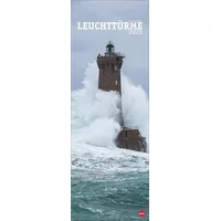 Heye Jean Guichard: Leuchttürme Vertical Kalender 2026