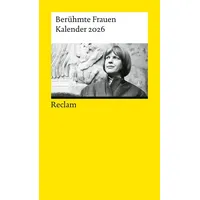 Reclam Philipp Jun. Berühmte Frauen. Kalender 2026