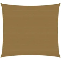 VidaXL Sonnensegel 160 g/m2 Taupe 2x2 m HDPE