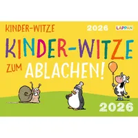 Lappan Verlag Kinder-Witze zum Ablachen! 2026: Mein Kalender für