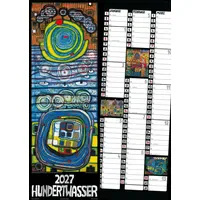 Wörner Verlag Hundertwasser Streifenkalender Art 2027