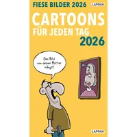 Lappan Verlag Fiese Bilder Cartoons für jeden Tag 2026: