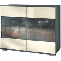 Vladon Kommode Bari V3 (Moderner Küchenschrank, mit 2 großen