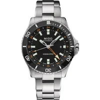 Mido Ocean Star Captain V GMT Leder 44,0 mm