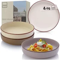Sänger 4-tlg. Pastaschalen Set Bombay Erdfarben aus Steingut, |