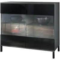 Vladon Kommode Bari V3 (Moderner Küchenschrank, mit 2 großen