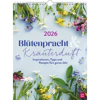 Groh Verlag Wochenkalender 2026: Blütenpracht und Kräuterduft