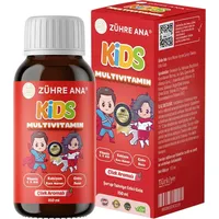 Zühre Ana Kids Erdbeer-Multivitamin-Sirup 150ml