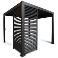 Green Spirit »Mirador« Seitenwand für 4m Pergola anthrazit, Pavillon