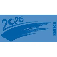 Korsch Verlag Foto-Malen-Basteln Bastelkalender blau 2026